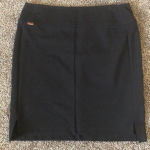 Lacoste black stretch skirt